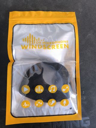 Micrófono Razer Seiren Mini + Filtro Negro Antipop