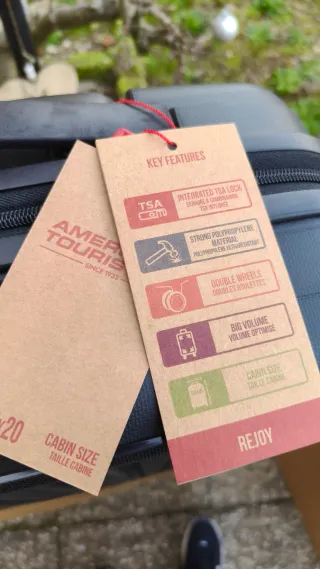 Bagaglio a mano American Tourister nero