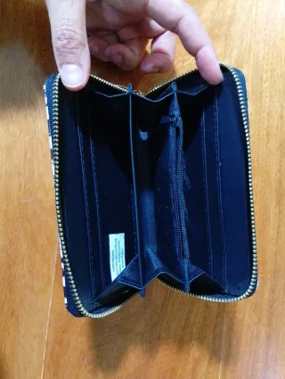 Cartera Billetero Monedero Cremallera Animal Print