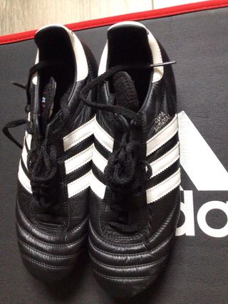 Botas de fútbol Adidas Negras copa mundial