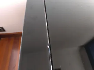 Mesa de comedor extensible cristal negro