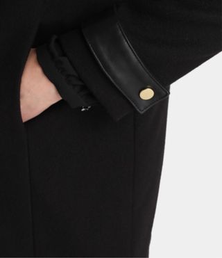 Abrigo paño mujer M