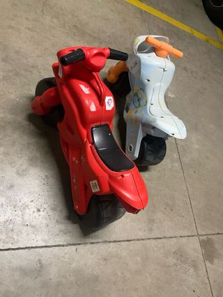Lote 2 Motos de Juguete para Niños