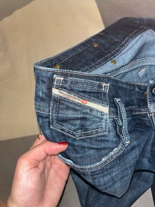 Tejano Diesel Tiro Bajo Niña Talla 16/ 34 mujer