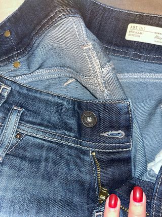 Tejano Diesel Tiro Bajo Niña Talla 16/ 34 mujer