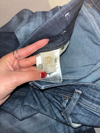 Tejano Diesel Tiro Bajo Niña Talla 16/ 34 mujer