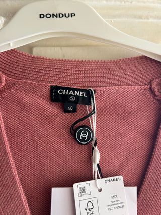 Cardigan Chanel Rosa Talla L
