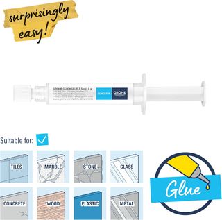 GROHE QuickGlue - Adhesivo para accesorios de baño