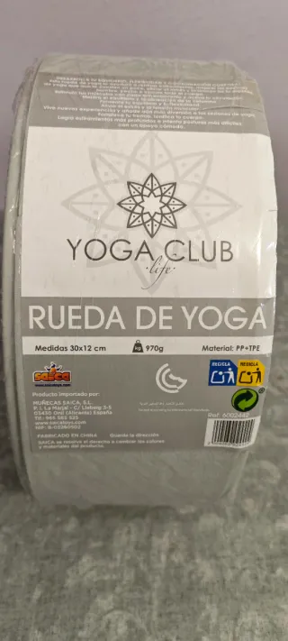 Rueda Yoga Club 30x12 cm