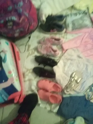 Lote niña T7-10: Maleta y mochila Frozen