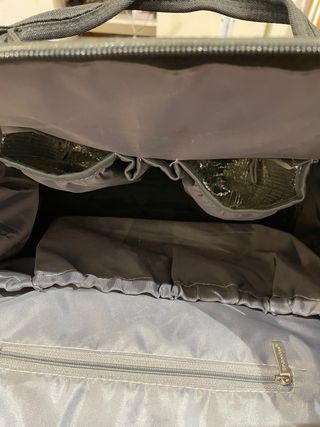 Bolsa de pañales negra