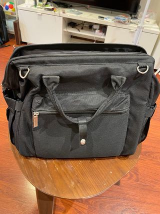 Bolsa de pañales negra