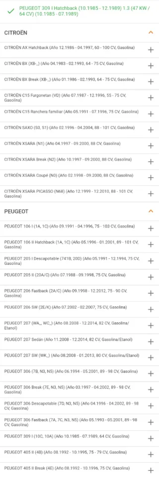 Kit Correa Distribución INA PEUGEOT/CITROËN