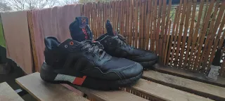 Zapatillas Adidas Nite Jogger Negras Rojas