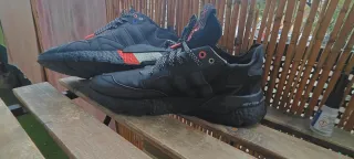 Zapatillas Adidas Nite Jogger Negras Rojas