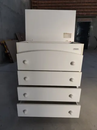 Cómoda cambiador bebé