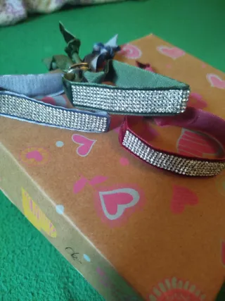 Lote pulseras y pendientes