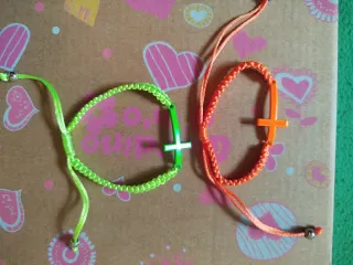 Lote pulseras y pendientes