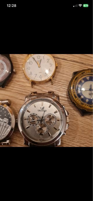 Lotto casse orologi vintage misti