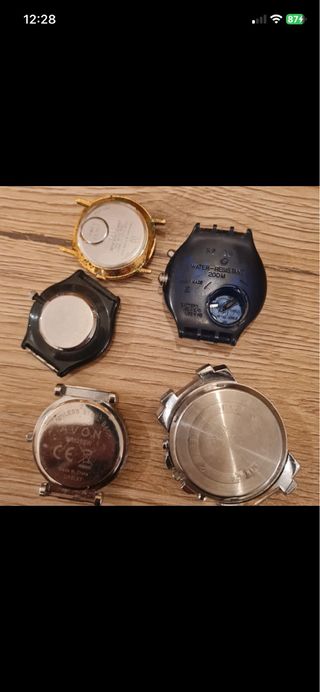 Lotto casse orologi vintage misti