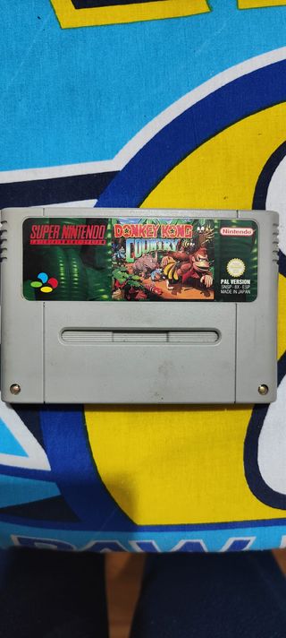 Lote 6 Juegos Super Nintendo SNES Retro