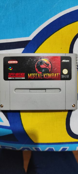 Lote 6 Juegos Super Nintendo SNES Retro