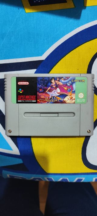 Lote 6 Juegos Super Nintendo SNES Retro