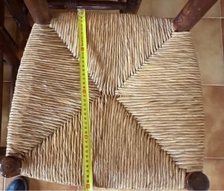 Lote 8 Sillas Castellanas Madera