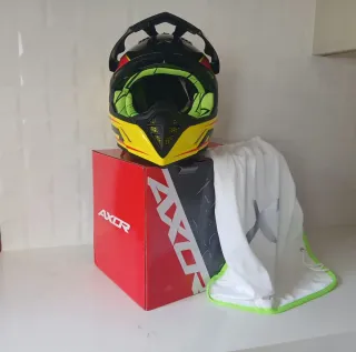 Casco Motocross Axor Nuevo
