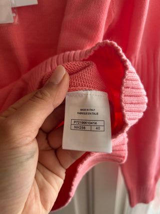 Maglione Chanel Rosa Tg. L