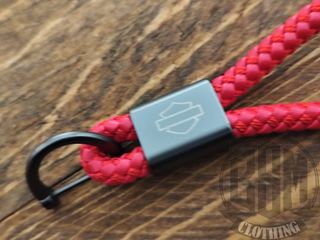 Portachiavi Harley Davidson rosso