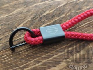 Portachiavi Harley Davidson rosso