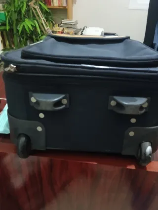 Maleta de viaje Liz Paris azul marino