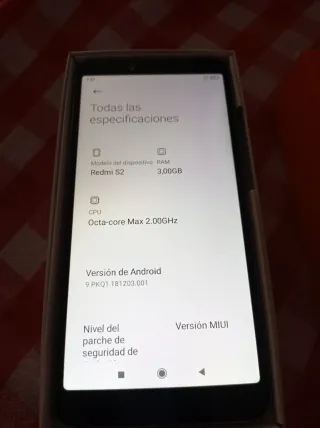 Xiaomi Redmi S2 Negro