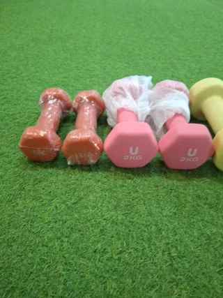 Set 3 pares de pesas de neopreno