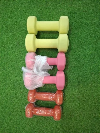 Set 3 pares de pesas de neopreno