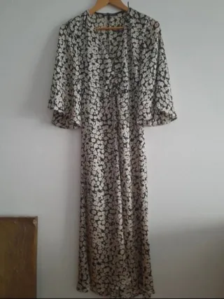 Vestido estampado floral Zara Talla S