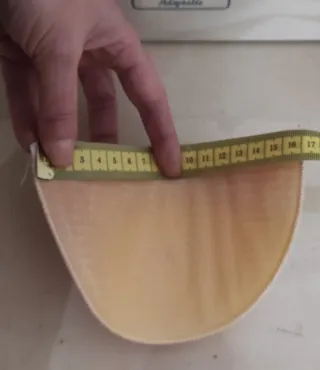 Hombreras Mariola Dobles Espuma Forrada número 2