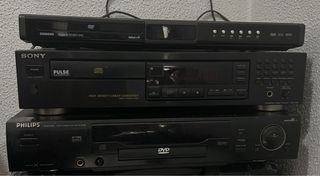 Lote Equipos Hi-Fi y Vídeo: Sony, Philips, Siemens