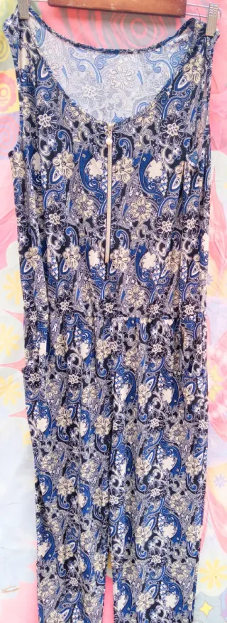 MONO CON PANTALON LARGO ESTAMPADO TXL/XXL