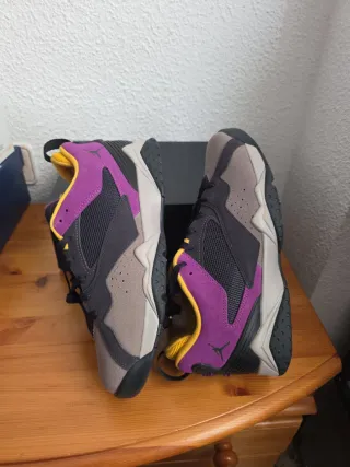 Jordan Zapatillas Gris Morado Talla X
