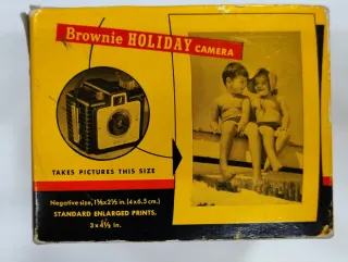 Cámara Kodak Brownie Holiday