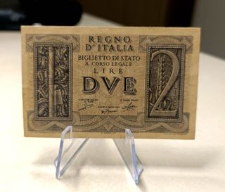 Lotto Misto Banconote Italiane 50, 10, 5, 2, 1 Lir