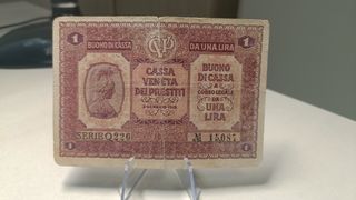 Lotto Misto Banconote Italiane 50, 10, 5, 2, 1 Lir