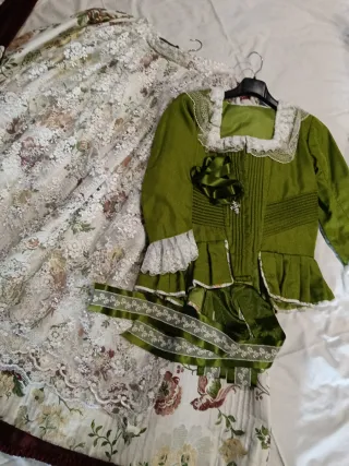 Traje de Fallera Completo Verde