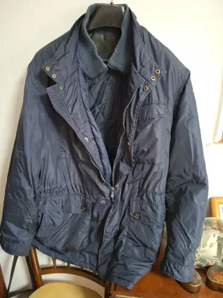 Anorak Emilio Tucci Azul Cremallera