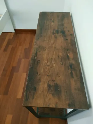 Consola Recibidor Estilo Industrial (115 cm)