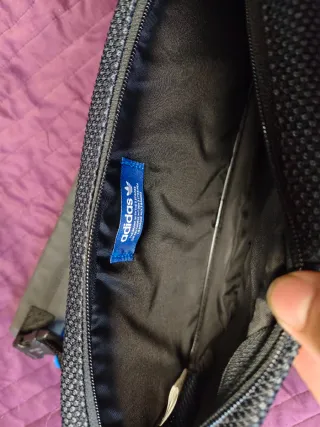 Riñonera Adidas Negra Nueva Con Etiquetas