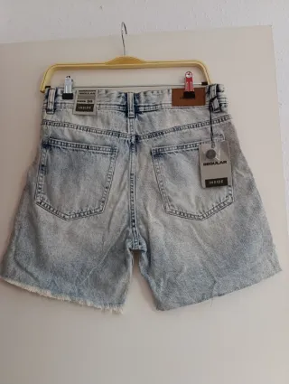 Shorts vaqueros Inside desgastados