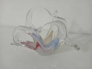 Portatovaglioli Vetro Murano Vintage Anni '60